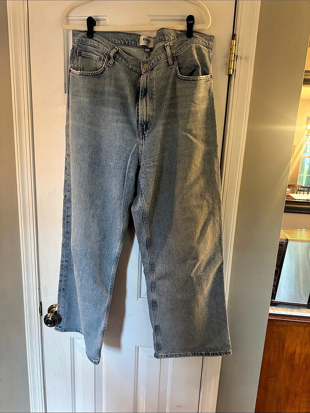 AGOLDE A200-1554 Straight Leg Jeans Waist 33 Like New
